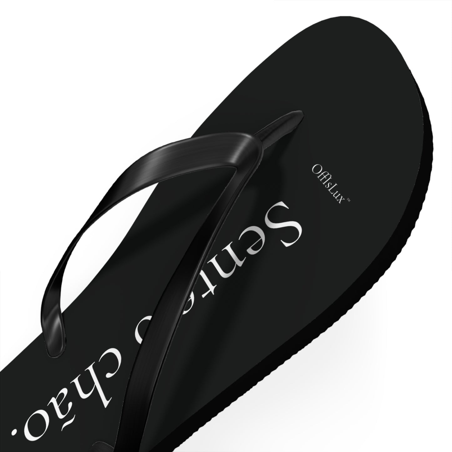 Black Edition - Desliga os ecras. Sente o Chao – Flip Flops | OffIsLux™