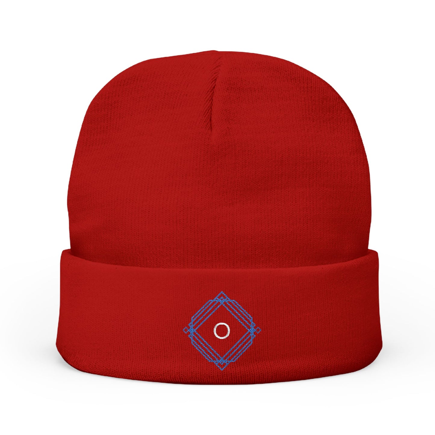 Embroidered Knit Beanie | OffIsLux™