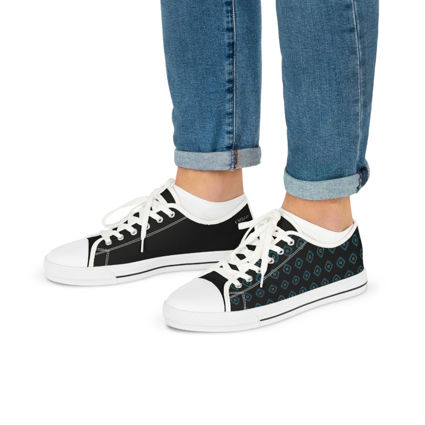 Diamond Pattern – Low Top Sneakers | OffIsLux™