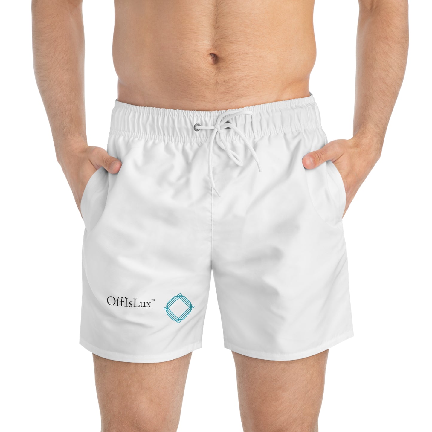 Desliga. Vive. - Swim Trunks | OffIsLux™