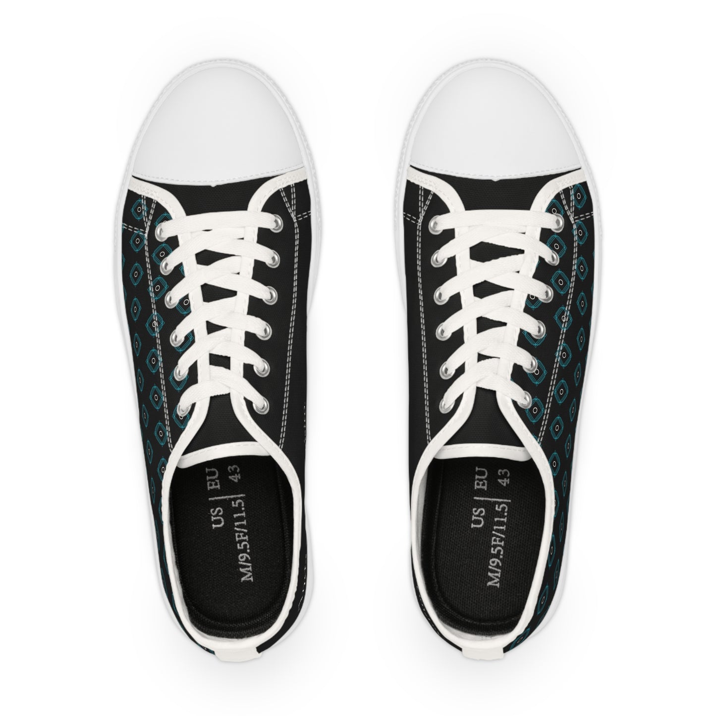 Diamond Pattern – Low Top Sneakers | OffIsLux™