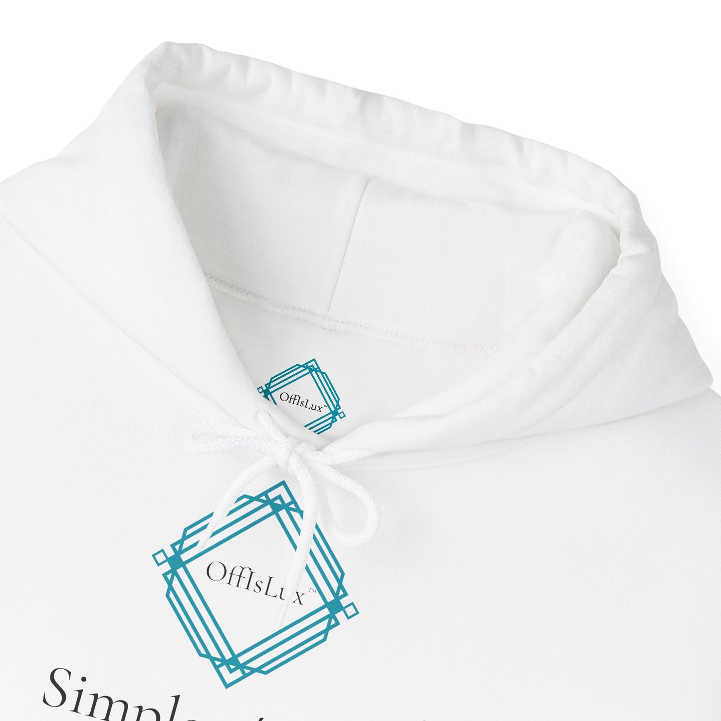 Simples é luxo. - Hoodie unissexo | OffIsLux™