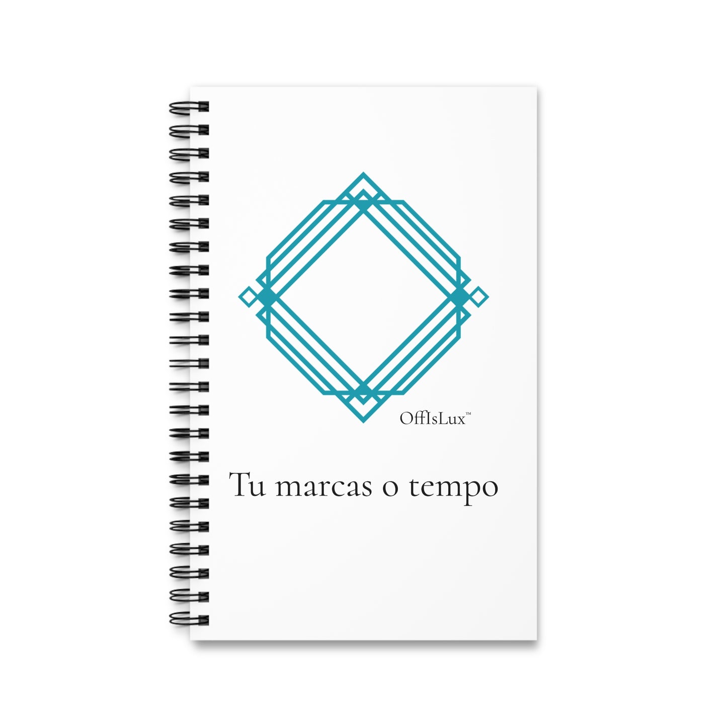 Tu marcas o tempo – Caderno | OffIsLux™