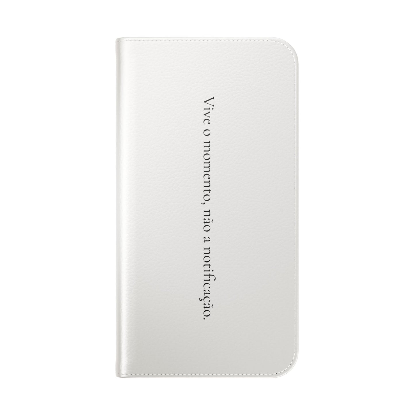 Vive o momento, não a notificação - Capa Flip | OffIsLux™
