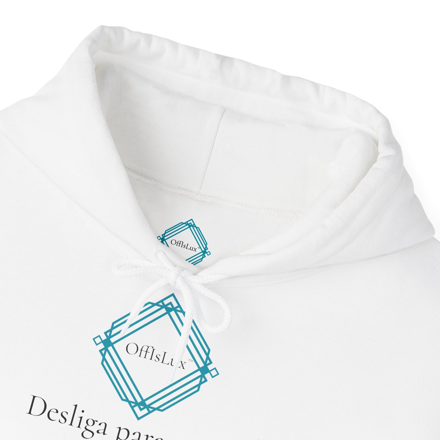 Desliga para sentir. - Hoodie unissexo | OffIsLux™