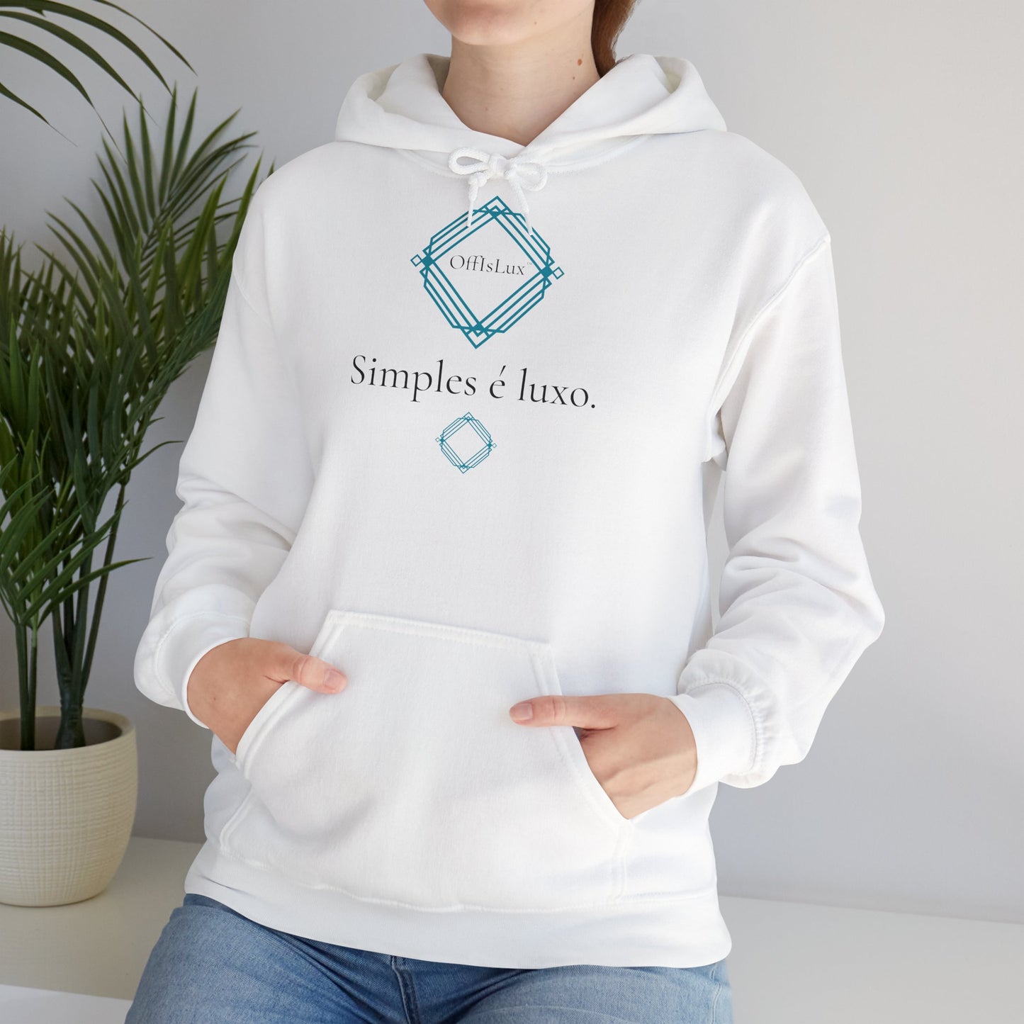 Simples é luxo. - Hoodie unissexo | OffIsLux™