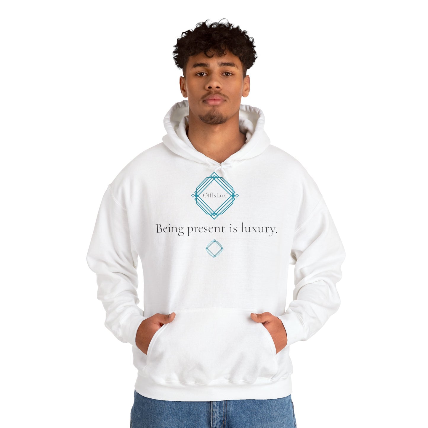 Being present is luxury. - Hoodie unissexo | OffIsLux™