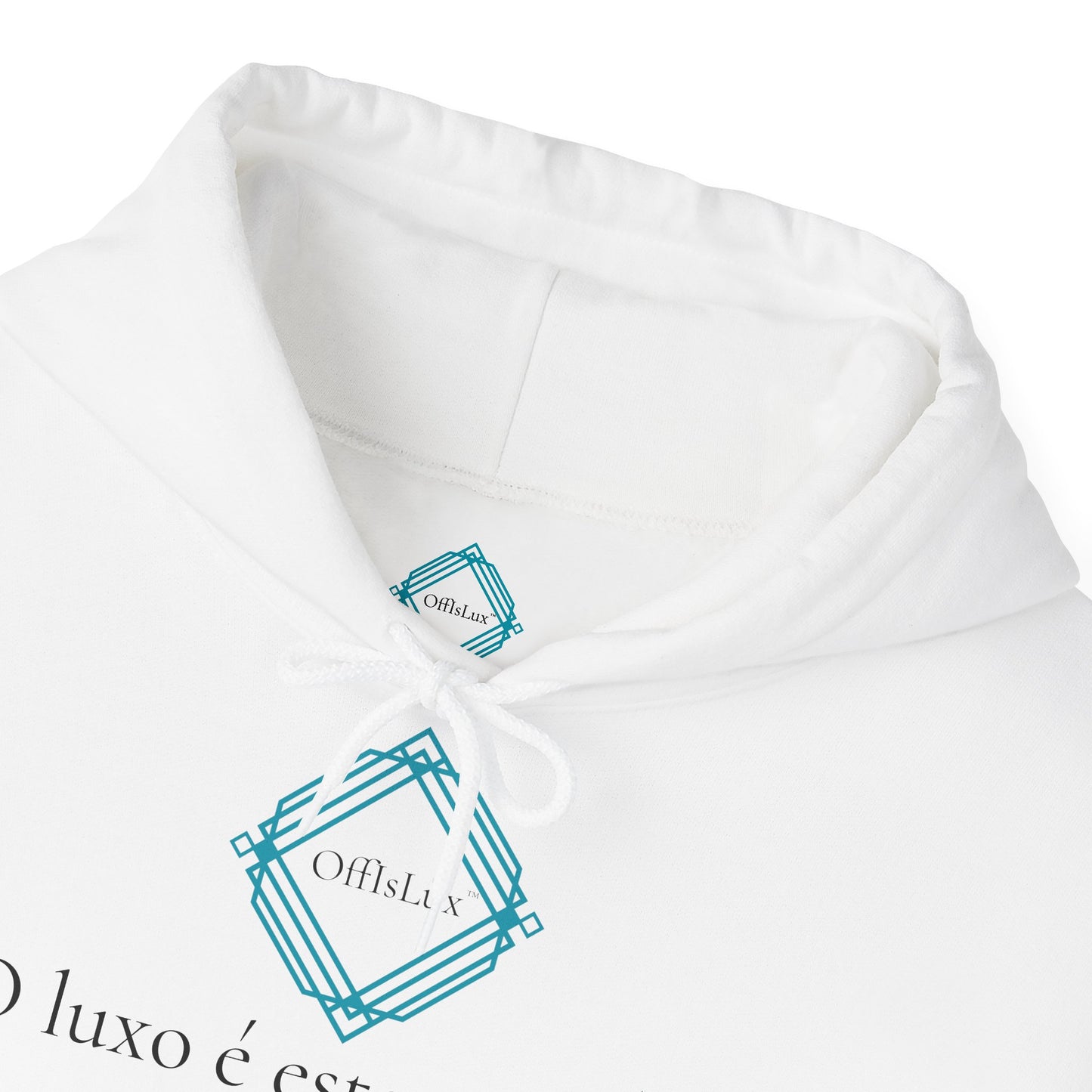 O luxo é estar offline. - Hoodie unissexo | OffIsLux™