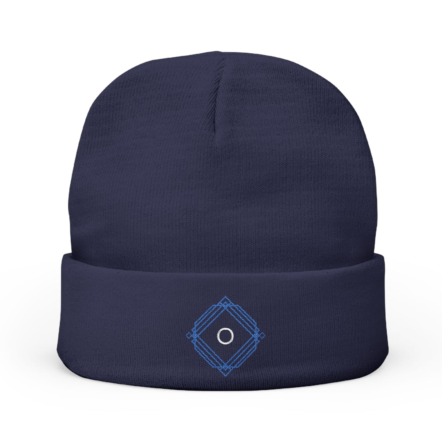 Embroidered Knit Beanie | OffIsLux™