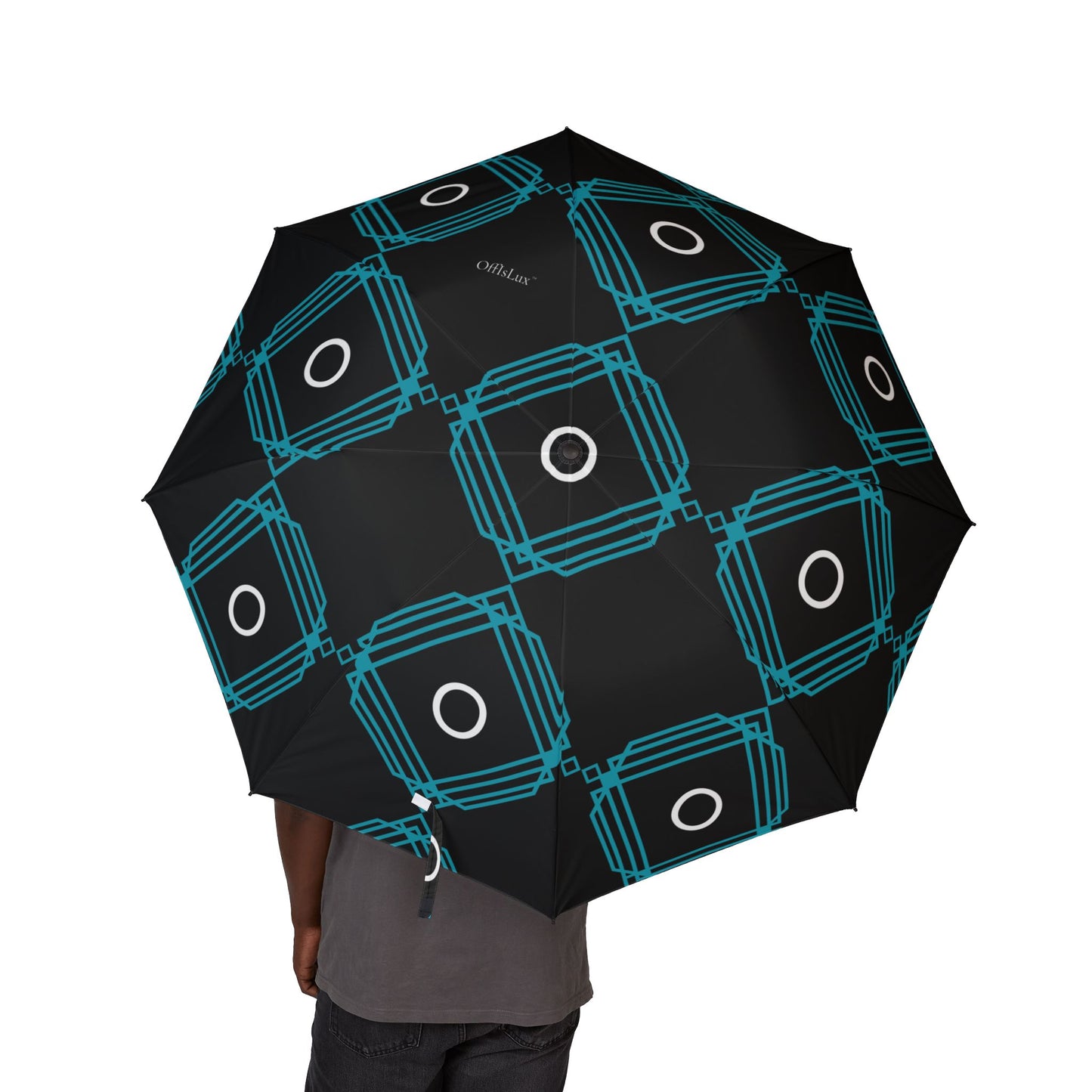 Black Edition - Guarda-Chuva Geométrico | OffIsLux™