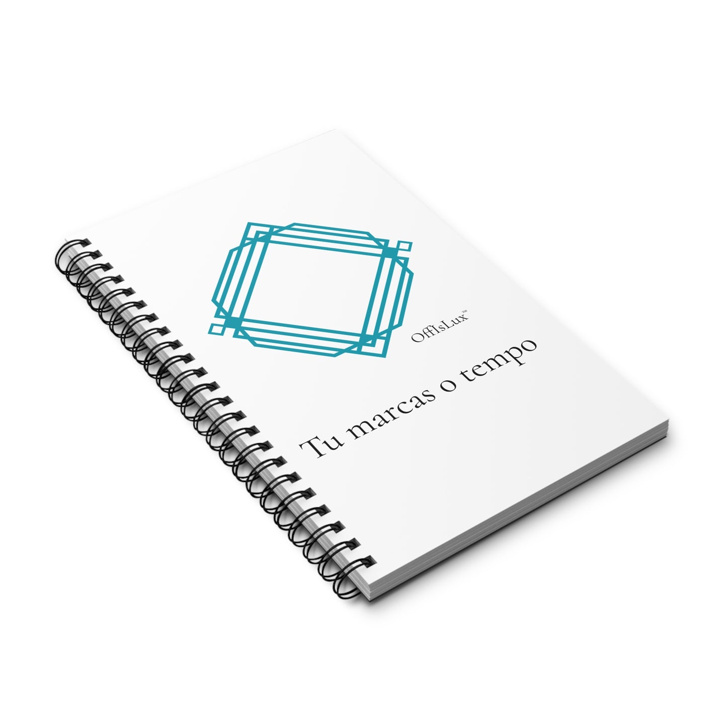 Tu marcas o tempo – Caderno | OffIsLux™