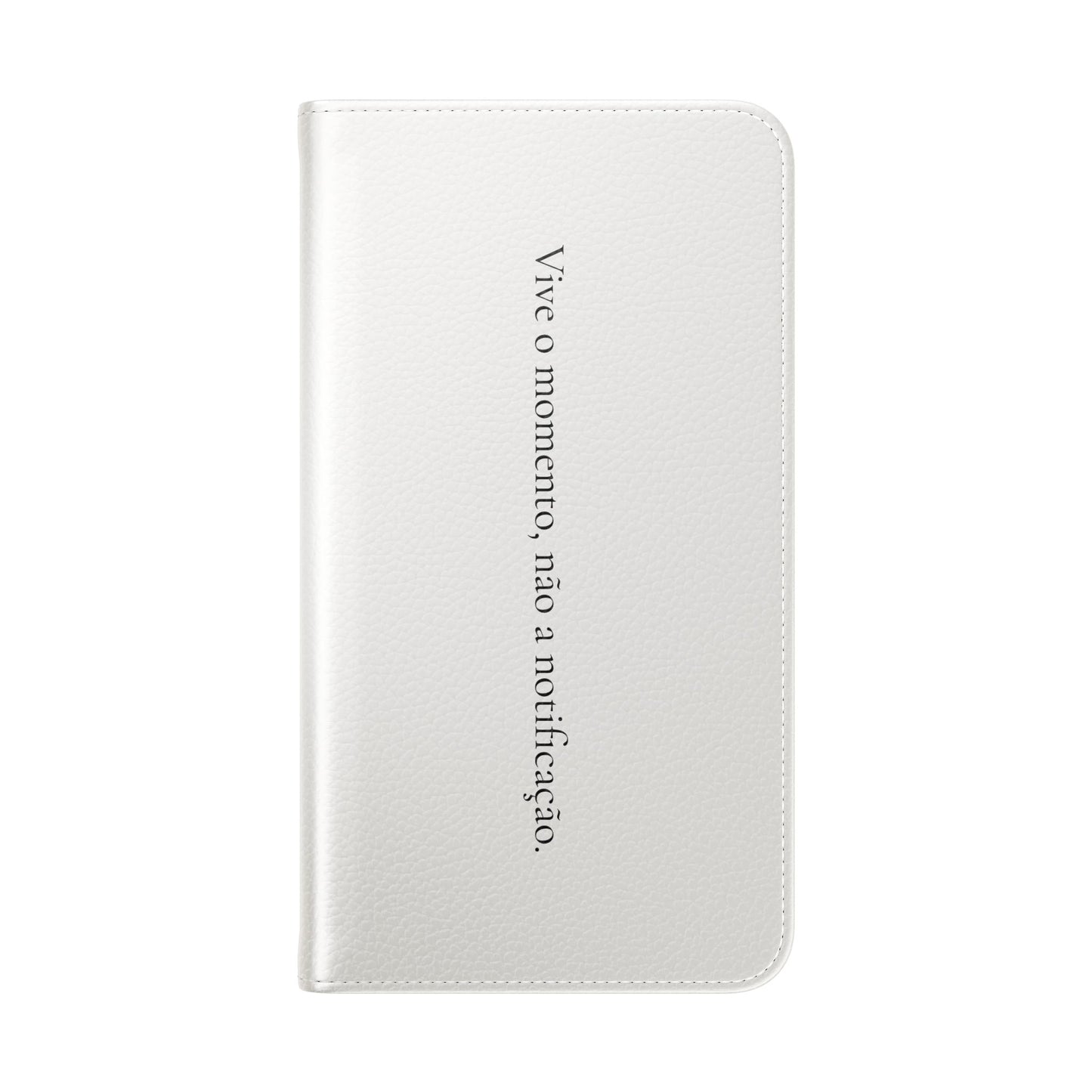 Vive o momento, não a notificação - Capa Flip | OffIsLux™