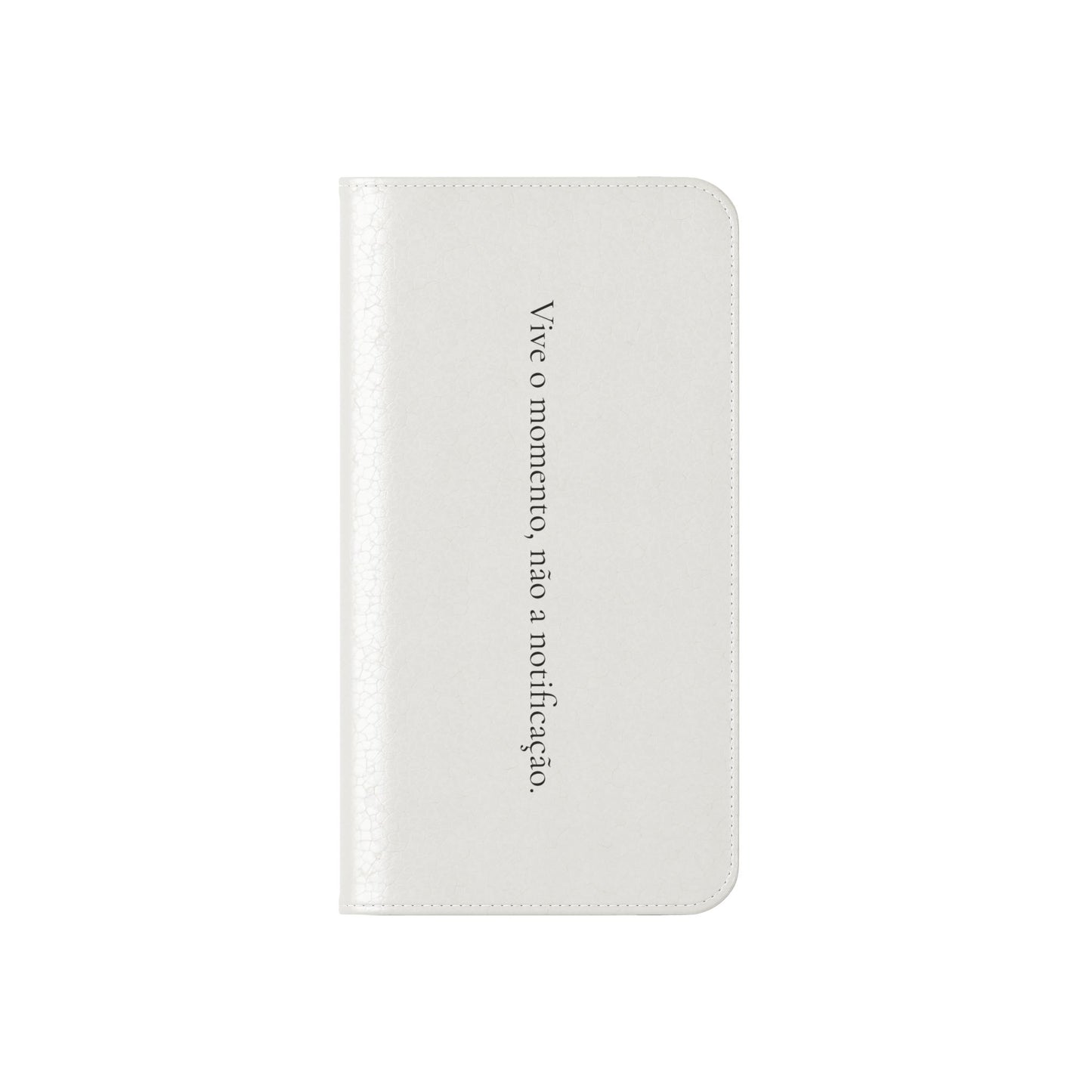 Vive o momento, não a notificação - Capa Flip | OffIsLux™