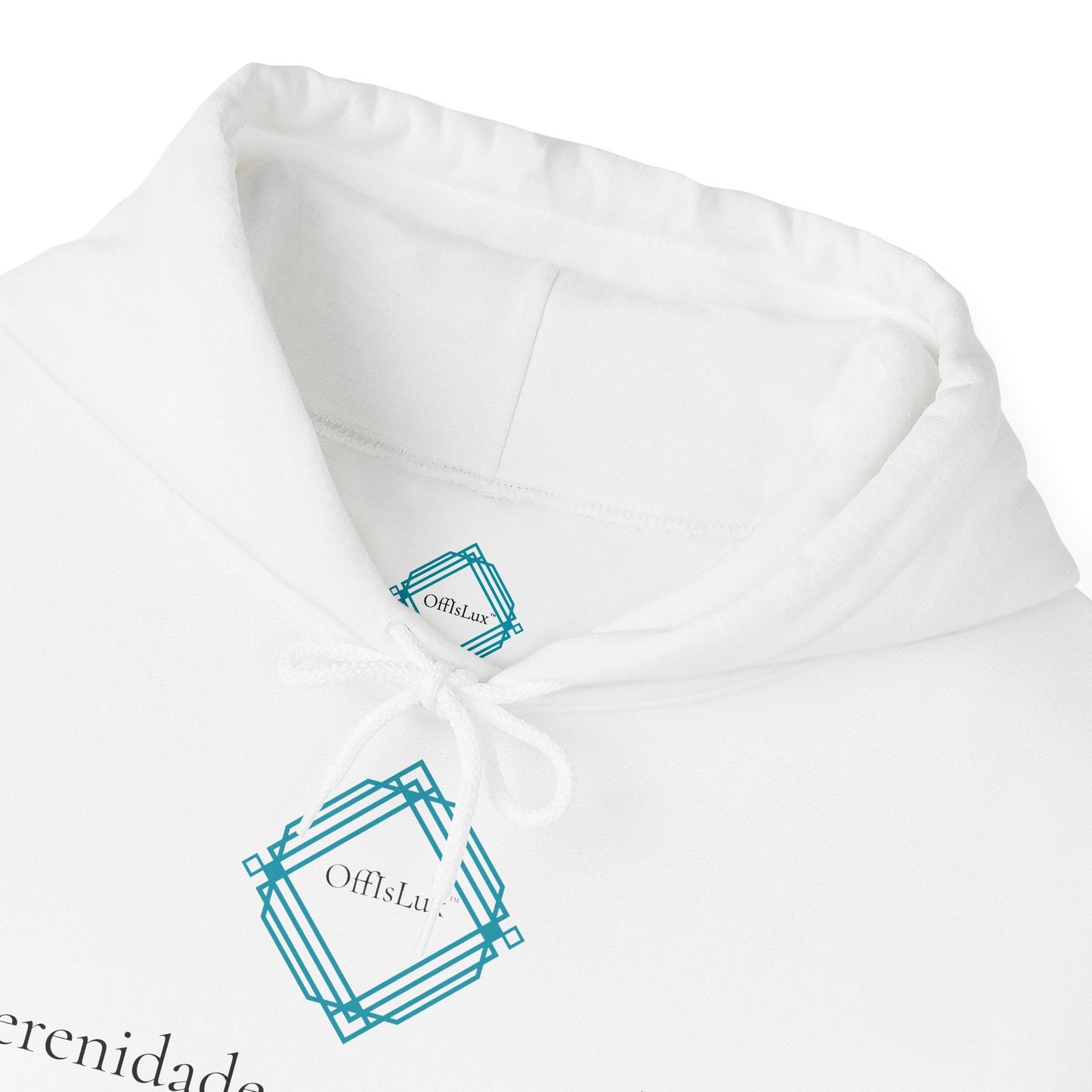 OffIsLux™ Serenity Quote Hoodie – Para quem valoriza o silêncio interior