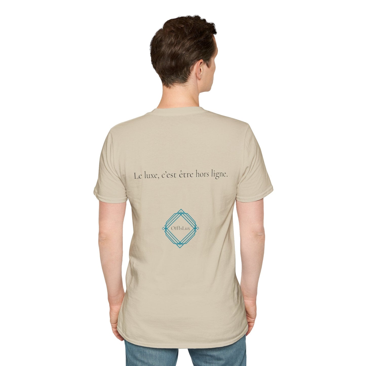 Le luxe, c’est être hors ligne. – Unisex T-Shirt | OffIsLux™