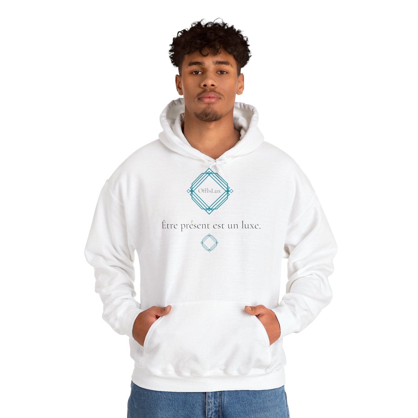 Respire. Vis. Ressens. - Hoodie unissexo | OffIsLux™