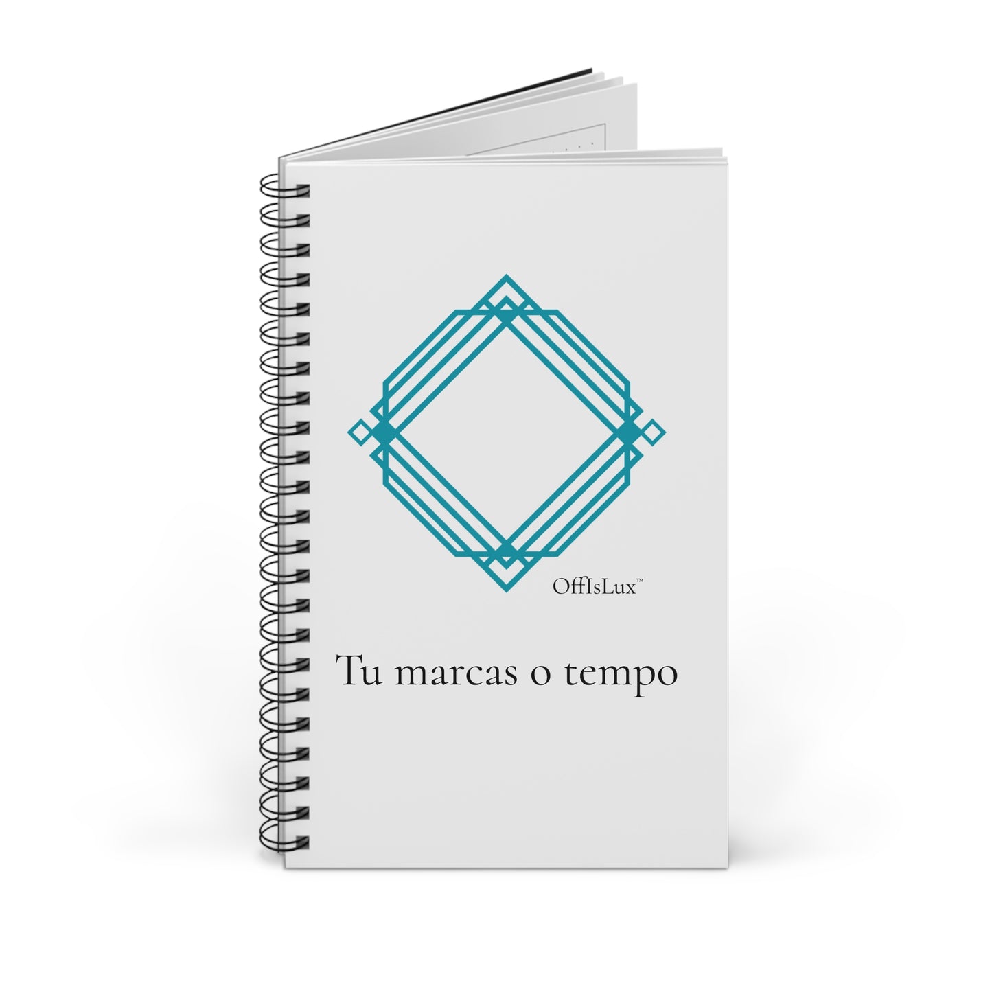 Tu marcas o tempo – Caderno | OffIsLux™