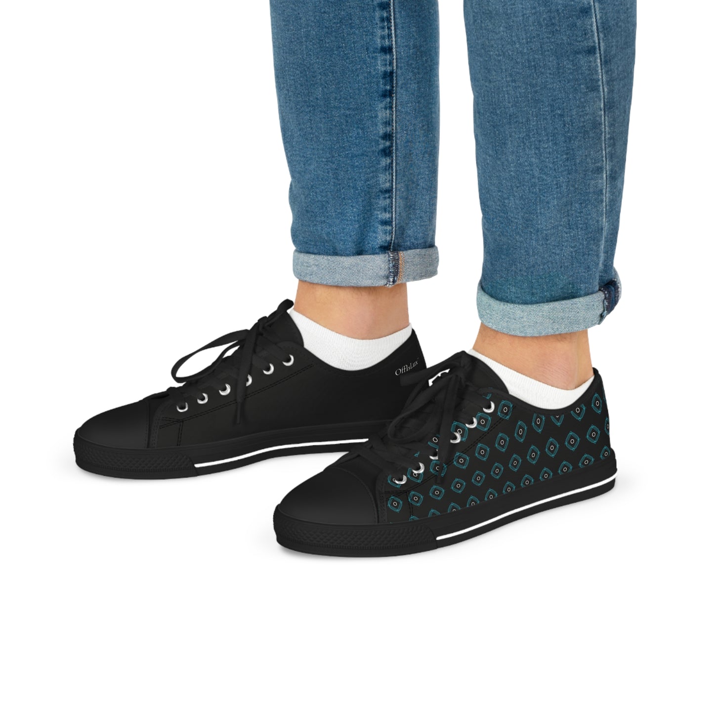 Diamond Pattern – Low Top Sneakers | OffIsLux™