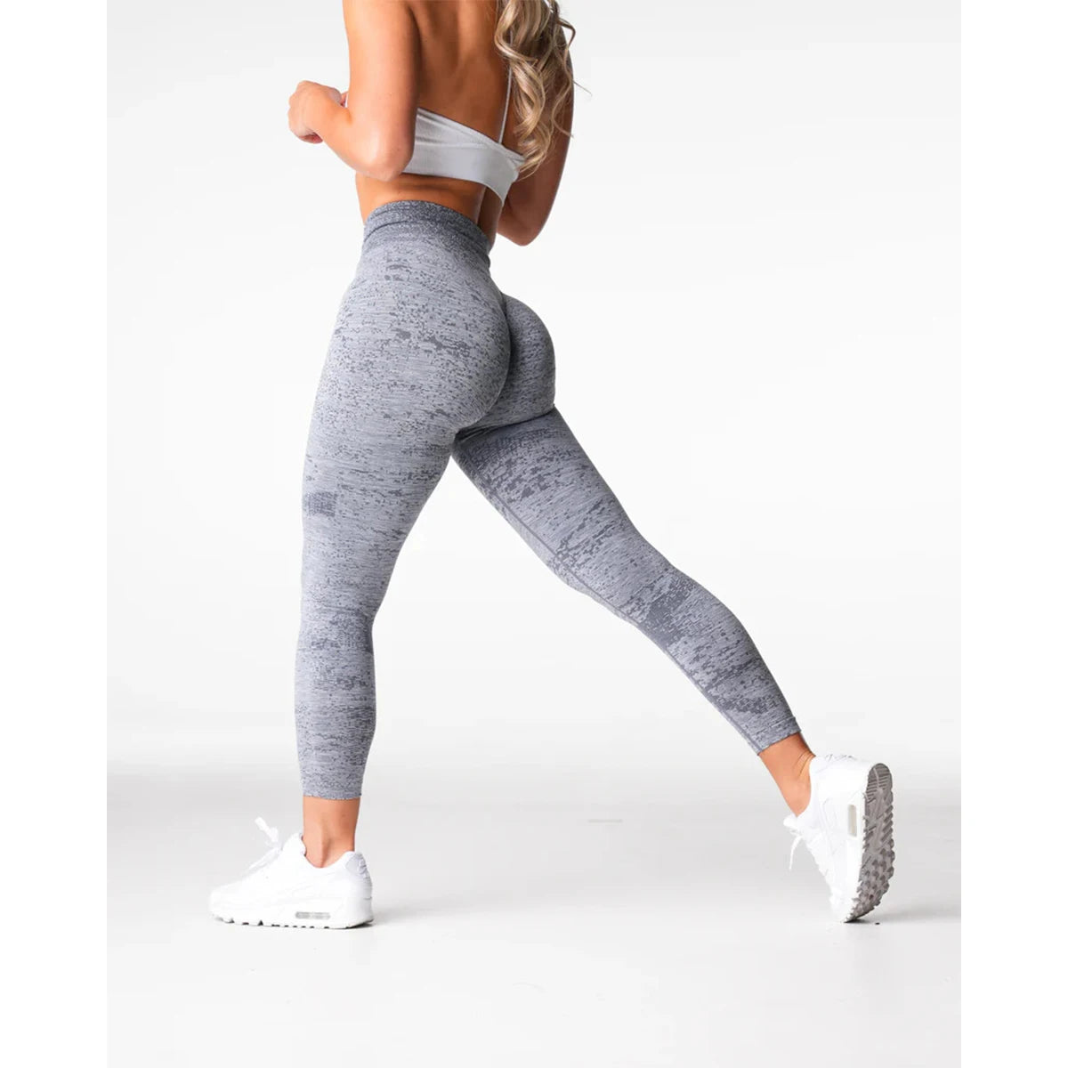 LiftLeg Digital Pants – Seamless Bubble Fit