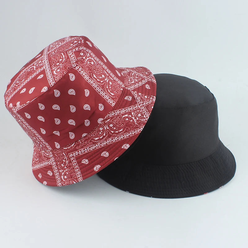 Vintage Reversible Bucket Hat – 2022 Hip Hop Fisherman Style