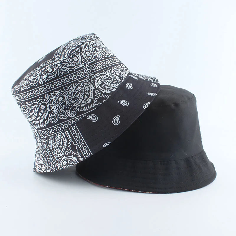 Vintage Reversible Bucket Hat – 2022 Hip Hop Fisherman Style