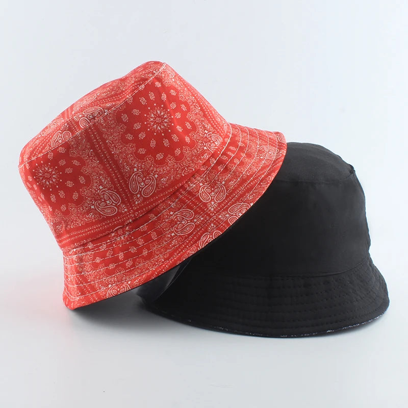 Vintage Reversible Bucket Hat – 2022 Hip Hop Fisherman Style