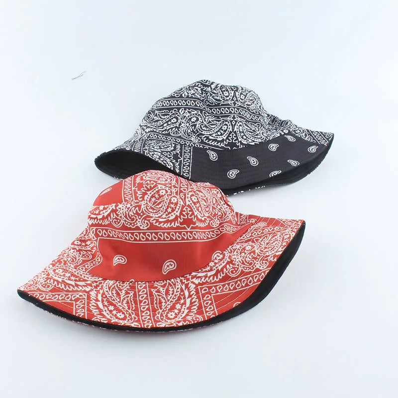 Vintage Reversible Bucket Hat – 2022 Hip Hop Fisherman Style