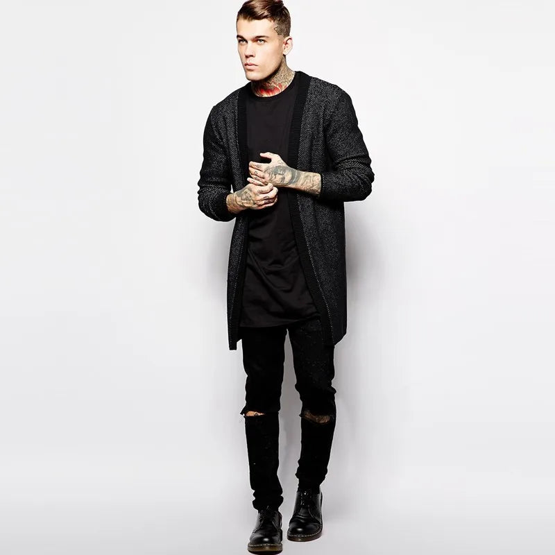 Black Longline Tee – Urban Streetwear