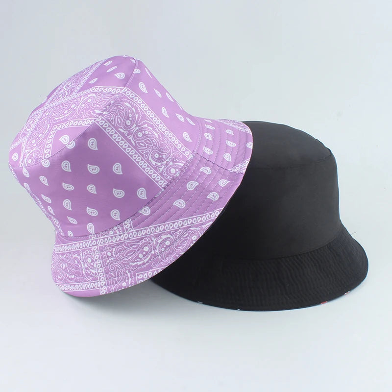 Vintage Reversible Bucket Hat – 2022 Hip Hop Fisherman Style