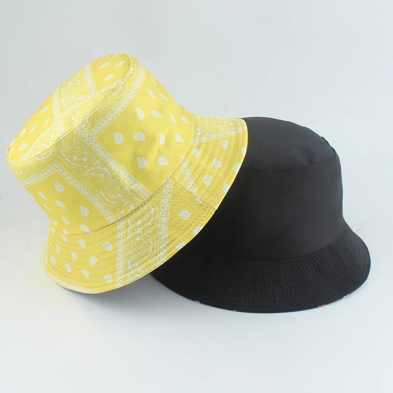 Vintage Reversible Bucket Hat – 2022 Hip Hop Fisherman Style