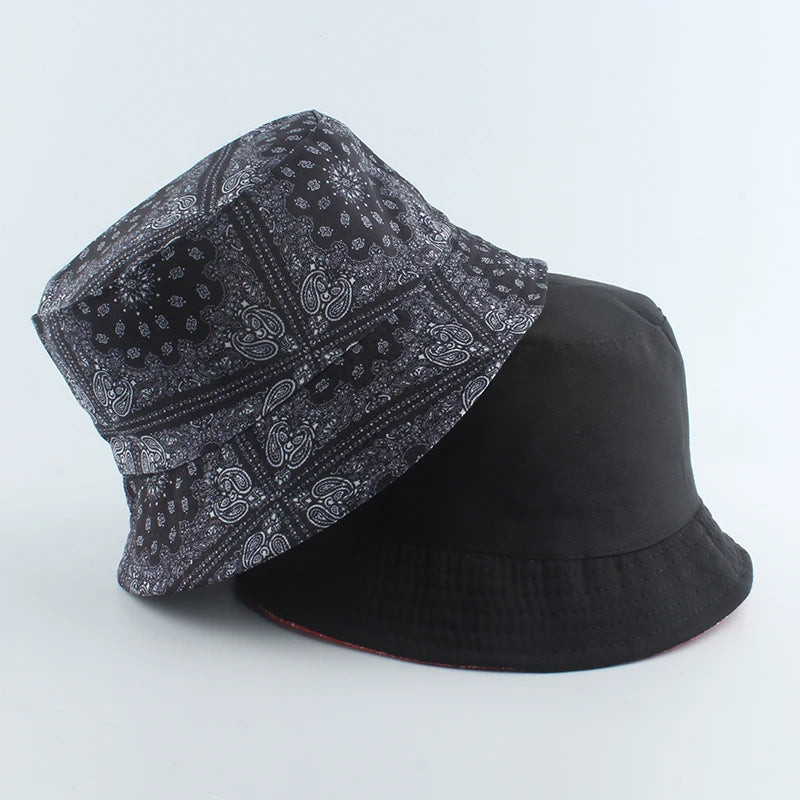 Vintage Reversible Bucket Hat – 2022 Hip Hop Fisherman Style