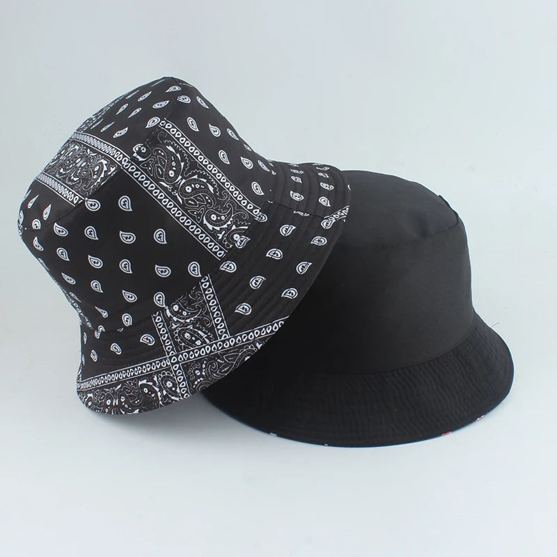Vintage Reversible Bucket Hat – 2022 Hip Hop Fisherman Style
