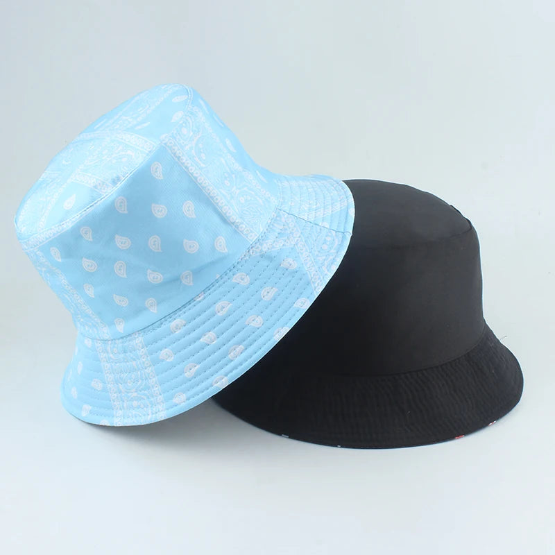 Vintage Reversible Bucket Hat – 2022 Hip Hop Fisherman Style
