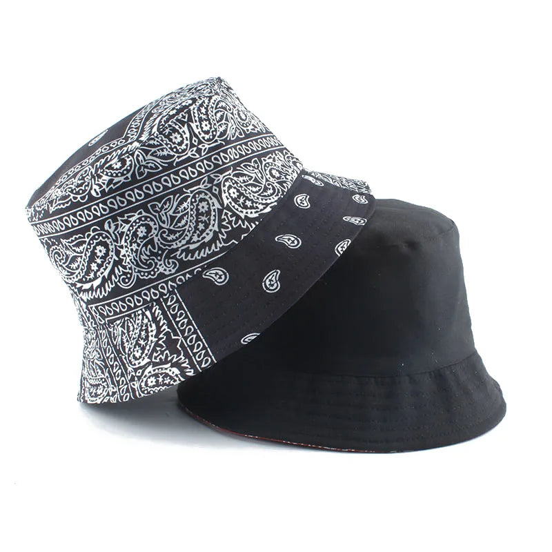 Vintage Reversible Bucket Hat – 2022 Hip Hop Fisherman Style