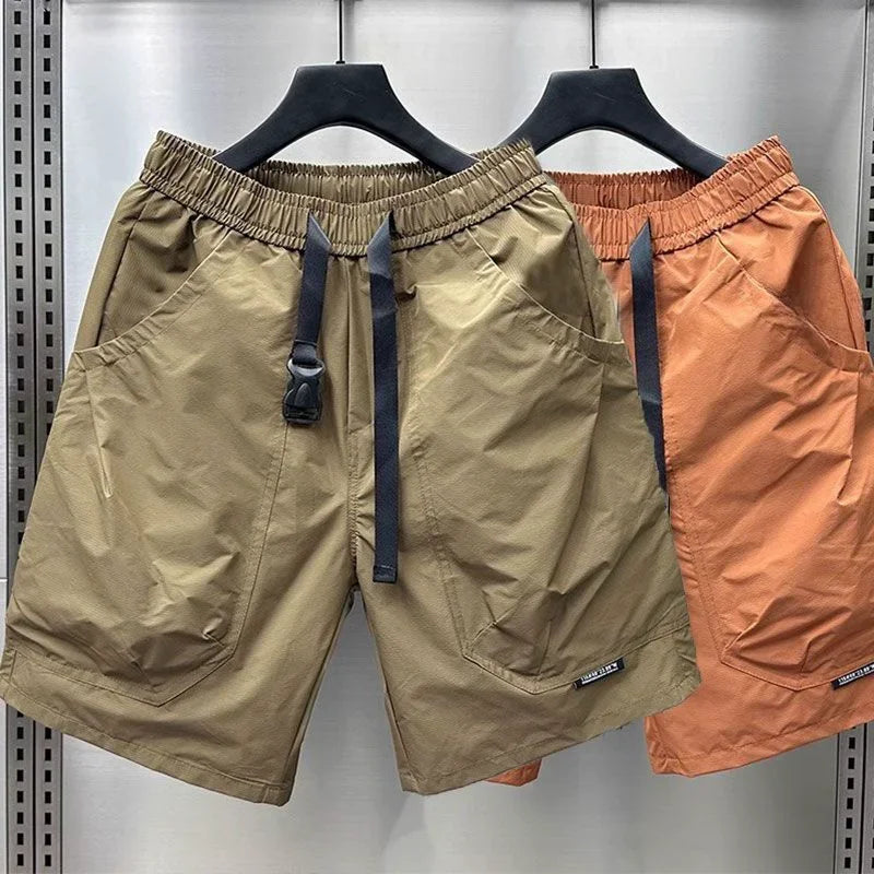 Straight-Cut Utility Shorts – Large Pockets