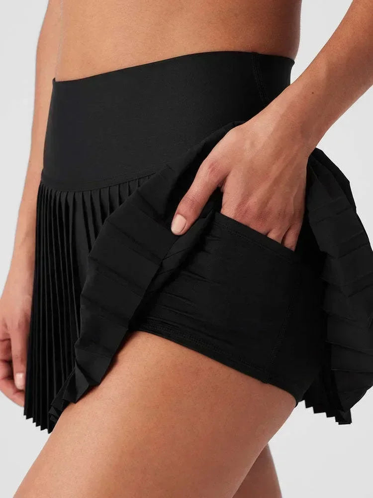 Y2K Korean Wrap Mini Skirt — High Waist Vintage Vibe