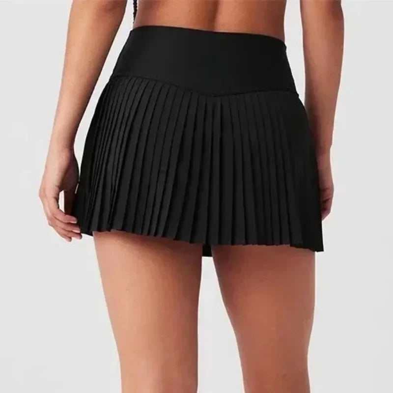 Y2K Korean Wrap Mini Skirt — High Waist Vintage Vibe