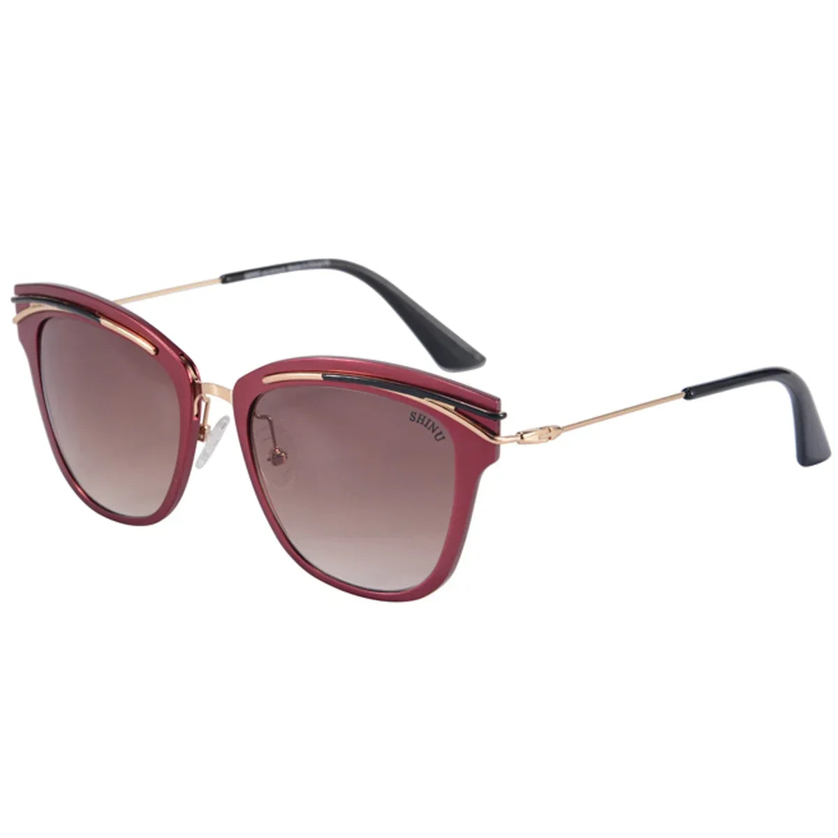 SHINU LuxeWave | Designer Aluminum Sunglasses – Polished Protection & Style