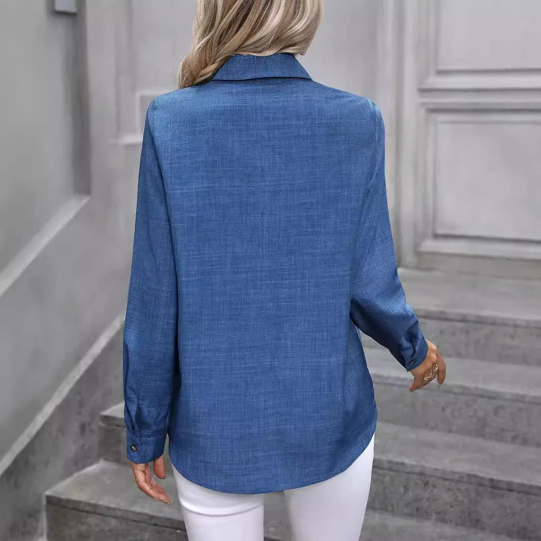 Everyday Edge – Streetwear Long Sleeve Blouse