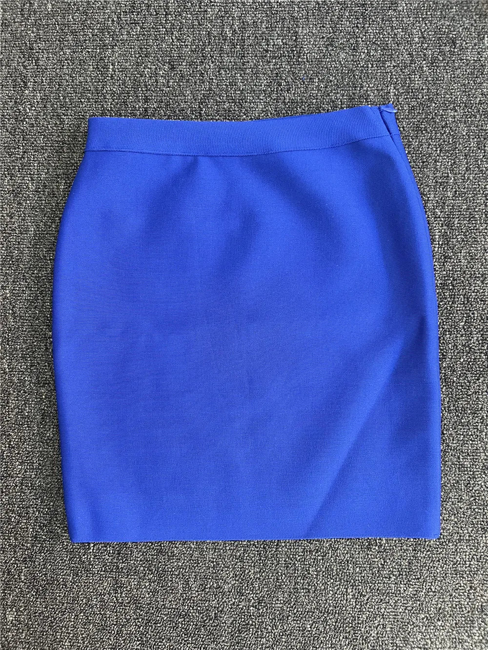 Candy Color Bodycon Mini Skirt — Stretch Party Vibes
