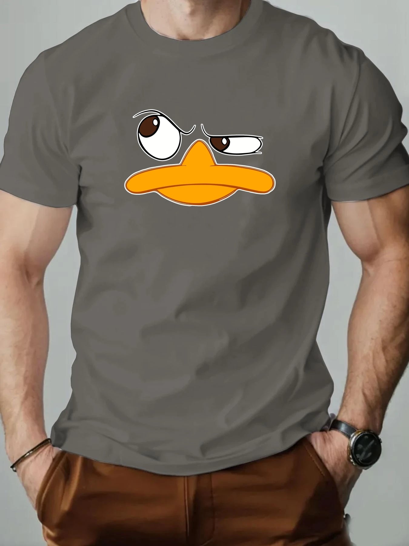 Cartoon Print Cotton Tee – Breathable Comfort