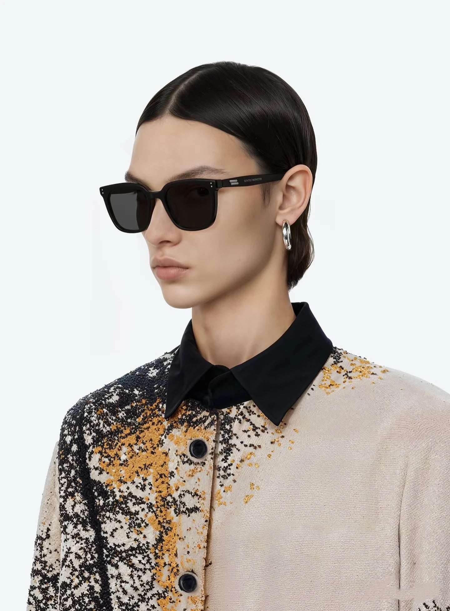 GlowJelly | Retro Jelly Sunglasses – Square Frame, Face-Slimming UV400