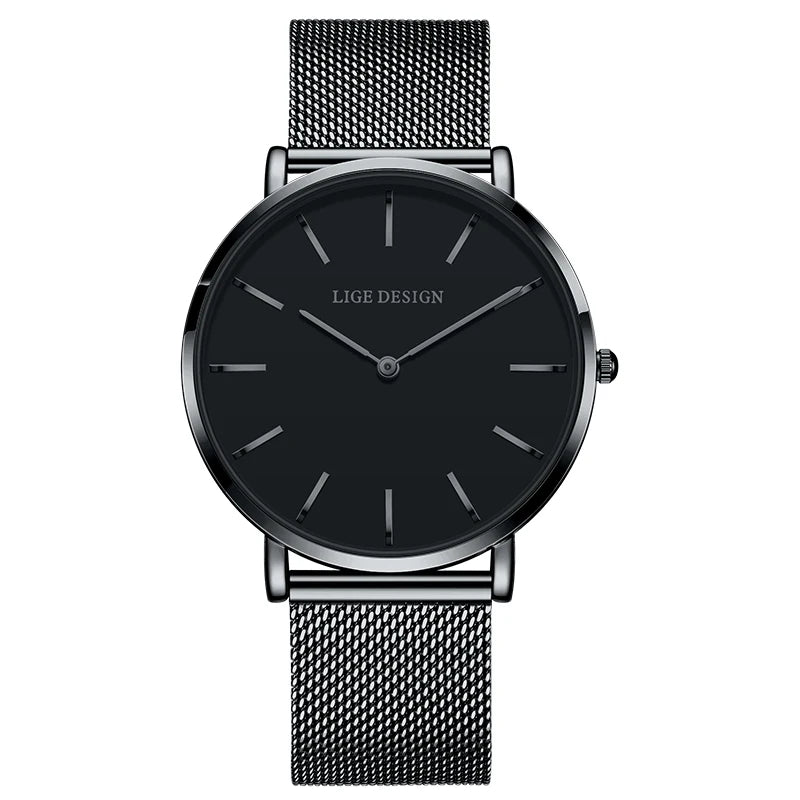 Ceramic Strap Elegant Quartz Watch – Japanese Movement