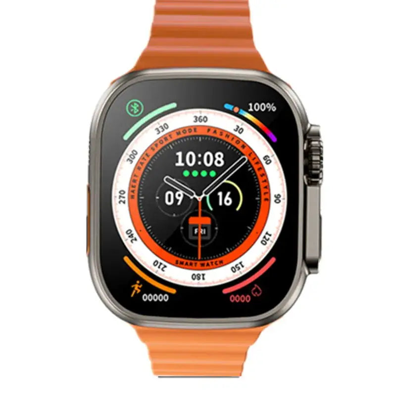 Smartwatch Ultra Pro – 49mm AMOLED, Wireless Charging, Sports & Fitness Mode