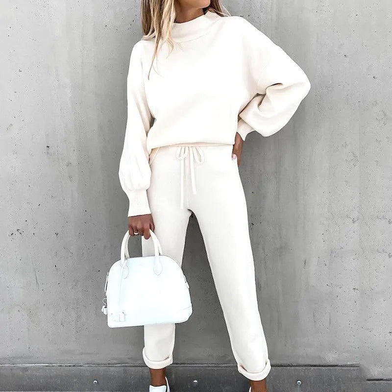 Sports Track Suit – Hooded Sweatshirt & Sweatpants Set