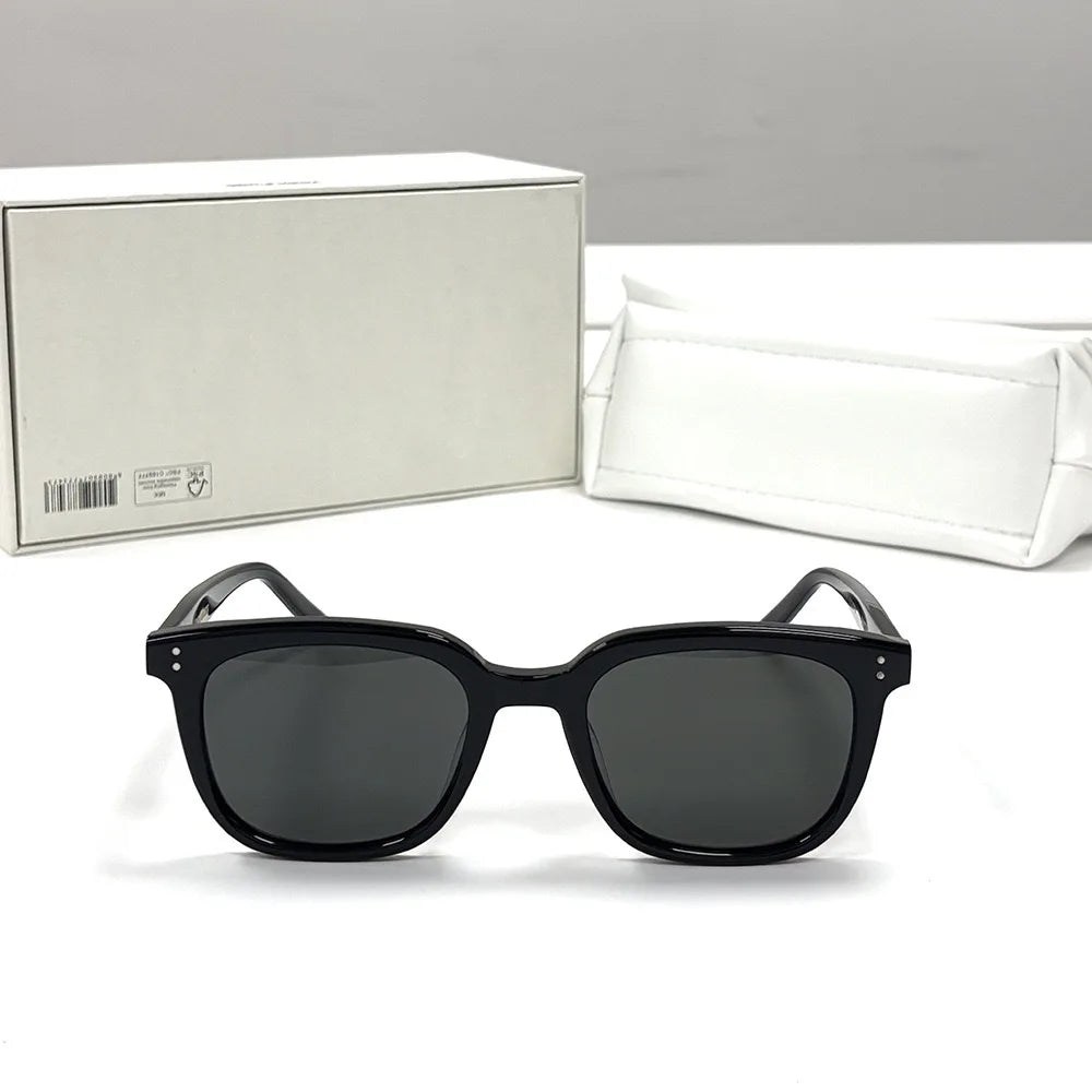 GlowJelly | Retro Jelly Sunglasses – Square Frame, Face-Slimming UV400