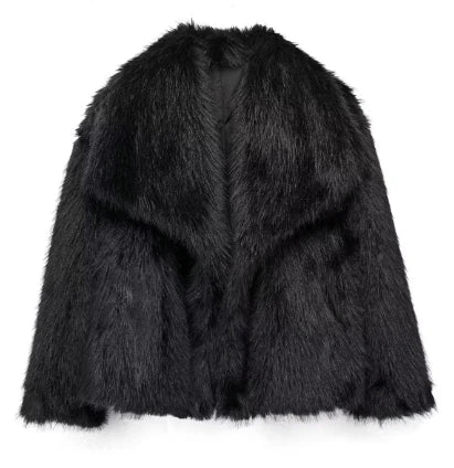 Loose Stand Collar Coat