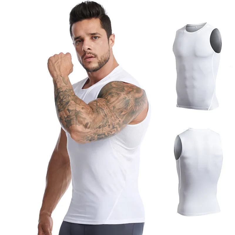 Sleeveless Fitness Vest – Bodybuilding, Yoga, Quick Dry Training Top