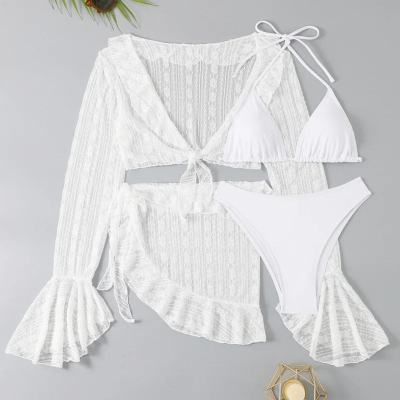 Lettuce Trim Bikini Set
