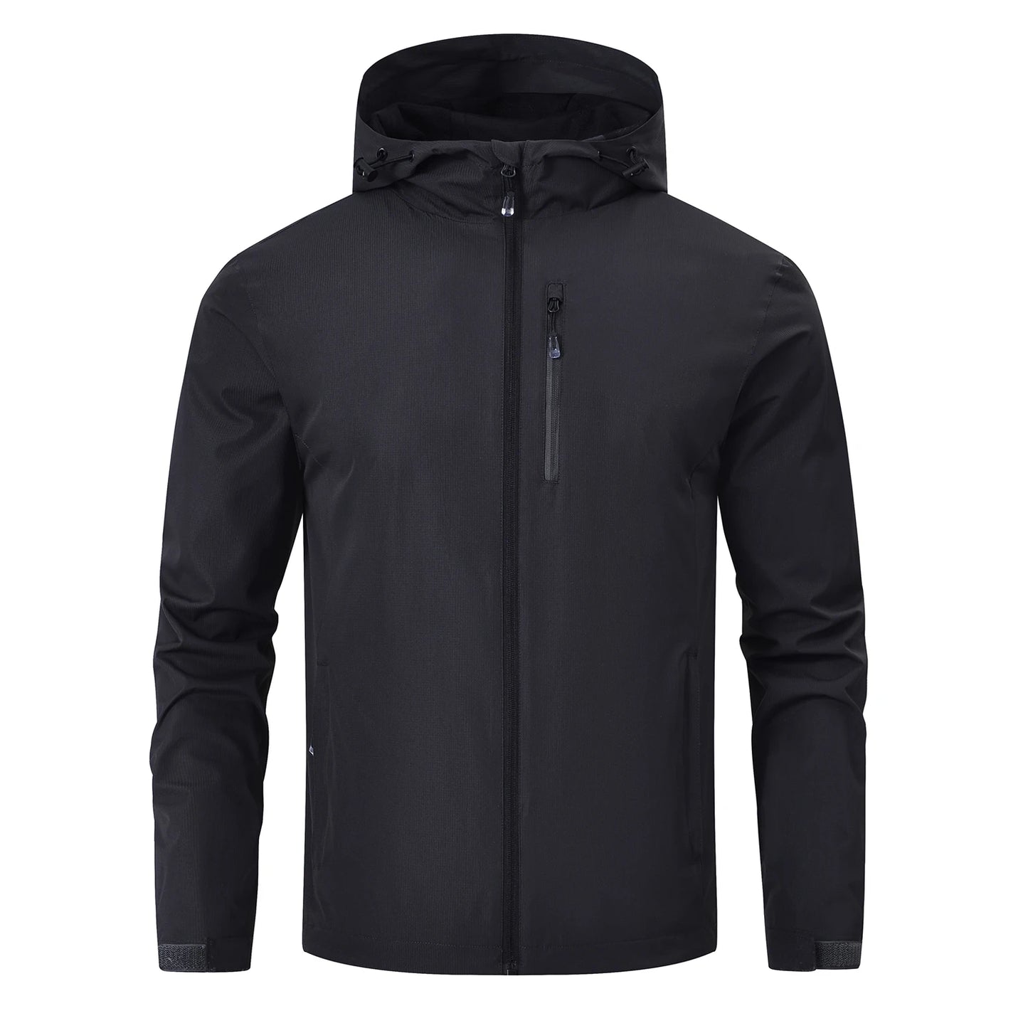 Waterproof Softshell Jacket — Outdoor Hiking & Fishing Jacket with Storage Bag